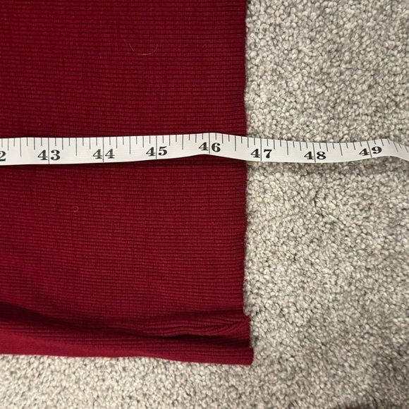 l*space Robyn V Neck Midi Dress in Cabernet Sheath Dress Size Medium NWOT - Picture 7 of 8